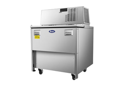 Atosa AMC-3401 34" Forced Air Milk Cooler-Single Access