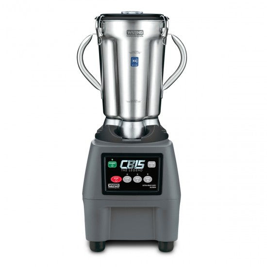 Waring CB15 3.75 HP Blender, 1 Gallon, Electronic Touchpad Controls with Stainless Steel Container