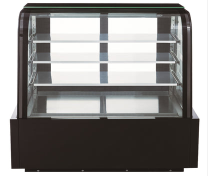 Dukers DDM60R-CB Curve Glass Bakery Cases