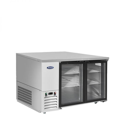 Atosa MBB48GGR 48'' Glass Door Back Bar Cooler