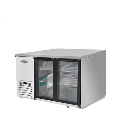 Atosa MBB48GGR 48'' Glass Door Back Bar Cooler