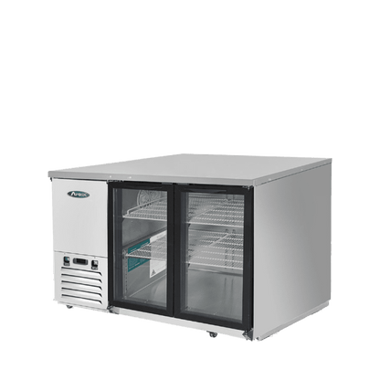 Atosa MBB59GGR 59'' Glass Door Back Bar Cooler