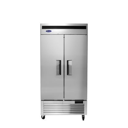 Atosa MBF8506GR Bottom Mount Slim (2) Door Refrigerator