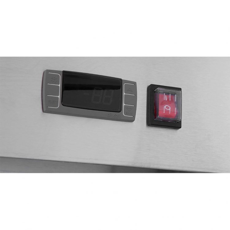 Atosa MBF8506GR Bottom Mount Slim (2) Door Refrigerator