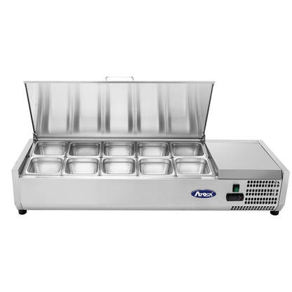 Atosa MSCT-48-10 48" Refrigerated Countertop Prep Station