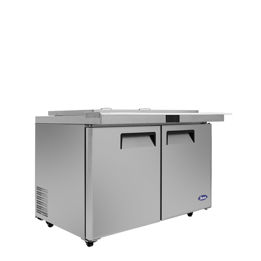 Atosa MSF8306GR-NTCV 48'' Mega top Sandwich Prep. Table with Night Cover