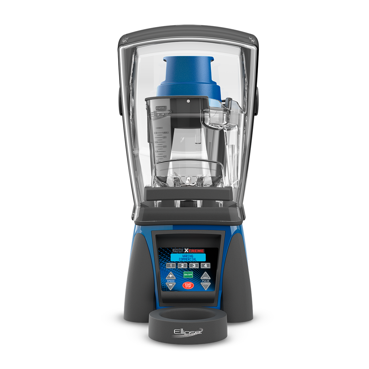 Waring MXE2000 3.5 HP Ellipse Blender w/ LCD Display, Programmable, 32 oz. Copolyester Container & Sound Enclosure