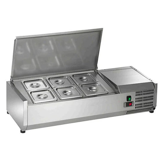 Arctic Air ACP40 6 Pan Refrigerated Countertop Prep Station