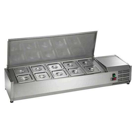 Arctic Air ACP55 10 Pan Refrigerated Countertop Prep Station