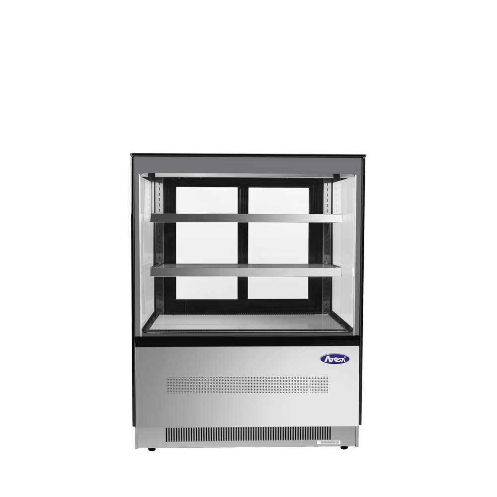 Atosa RDCS-35 Floor Model Refrigerated Display Square, 35"