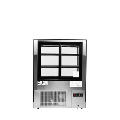 Atosa RDCS-35 Floor Model Refrigerated Display Square, 35"