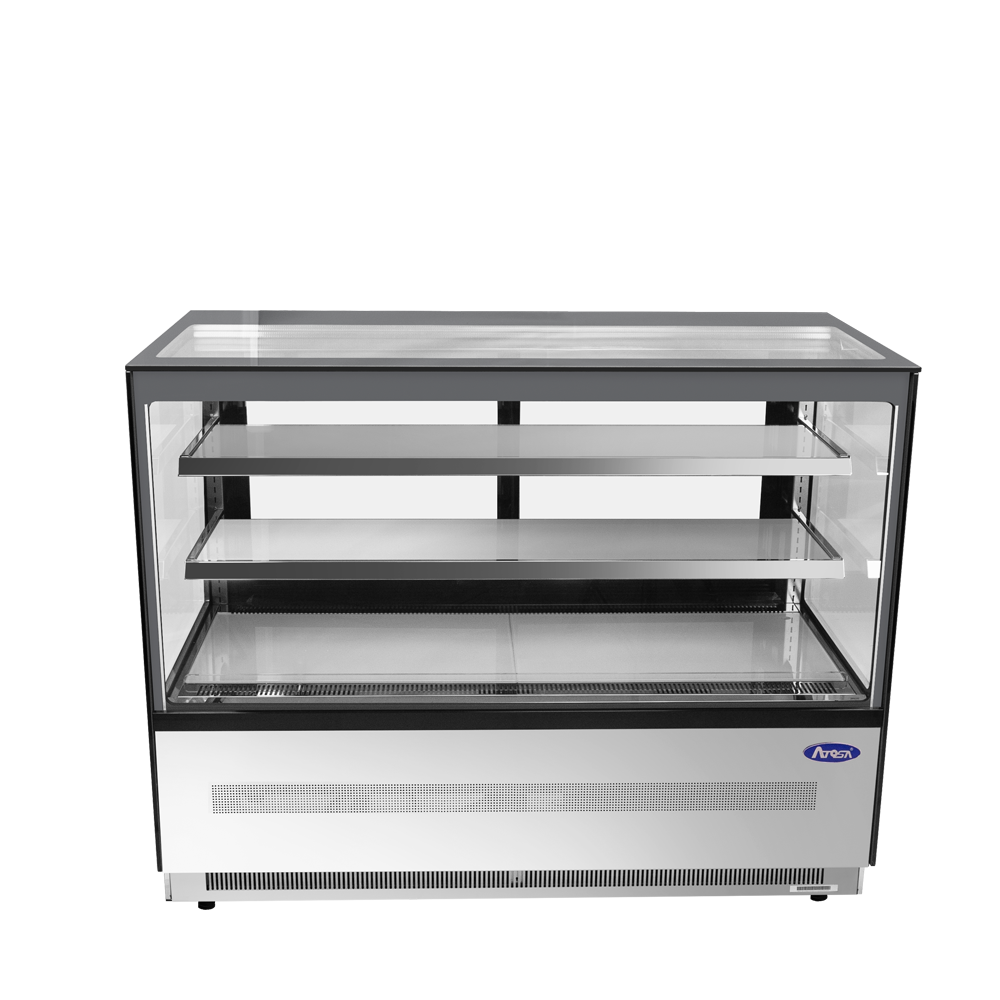 Atosa RDCS-60 Floor Model Refrigerated Display Square, 60"