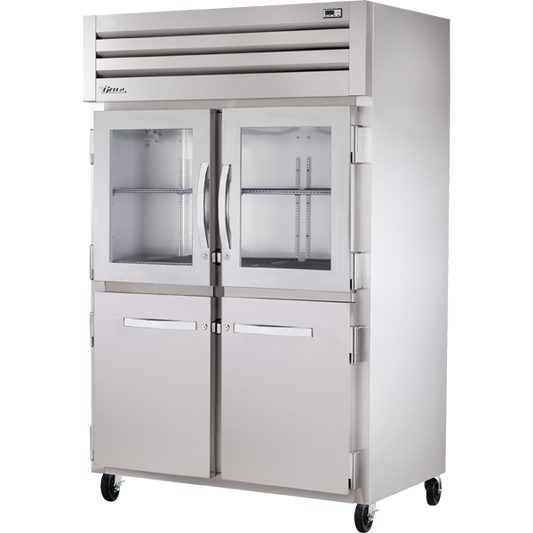 True STA2R-2HG/2HS-HC Reach-In Combination Half Swing Door Refrigerator