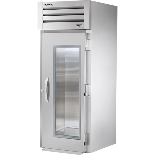 True STR1RRI-1G Roll-In Glass Swing Door Refrigerator