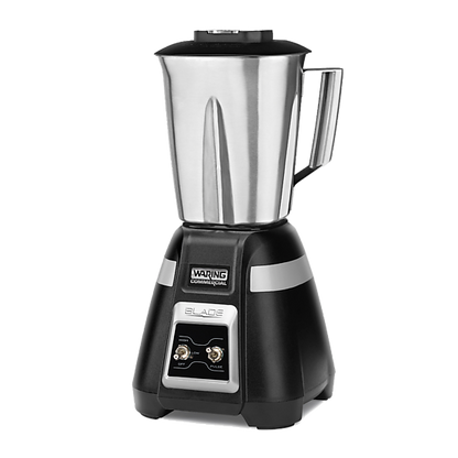 Waring BB300S 1 HP Bar Blender, 2-Speed/Pulse w/ Toggle Switch Controls and 48 oz. Stainless Steel Container