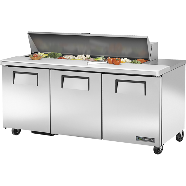 True TSSU-72-16-HC Solid Door Sandwich/Salad Unit