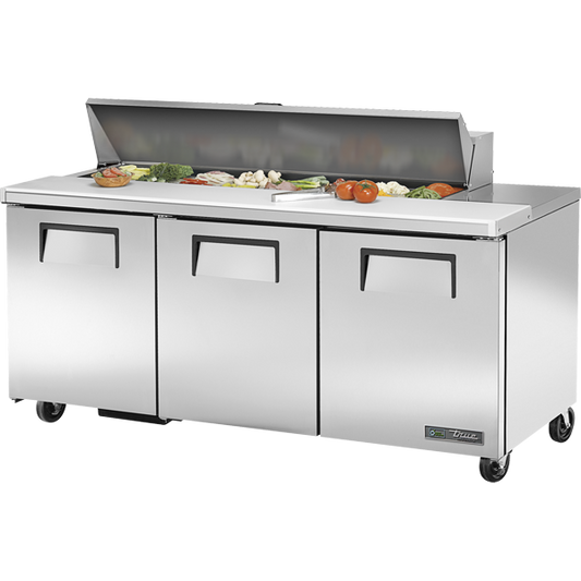 True TSSU-72-16-HC Solid Door Sandwich/Salad Unit