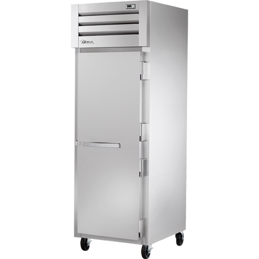 True STG1H-1S Reach-In Solid Swing Door Heated Cabinet