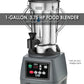 Waring CB15TSF 3.75 HP Blender, 1 Gallon, Electronic Touchpad Controls with Timer with Stainless Steel Container Spigot
