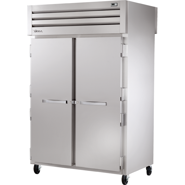 True STG2RPT-2S-2S-HC Pass-Thru Solid Front/Solid Rear Swing Doors Refrigerator