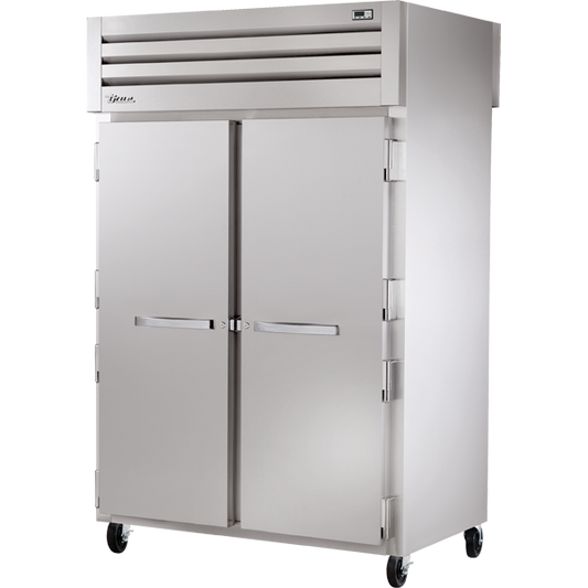 True STG2RPT-2S-2S-HC Pass-Thru Solid Front/Solid Rear Swing Doors Refrigerator