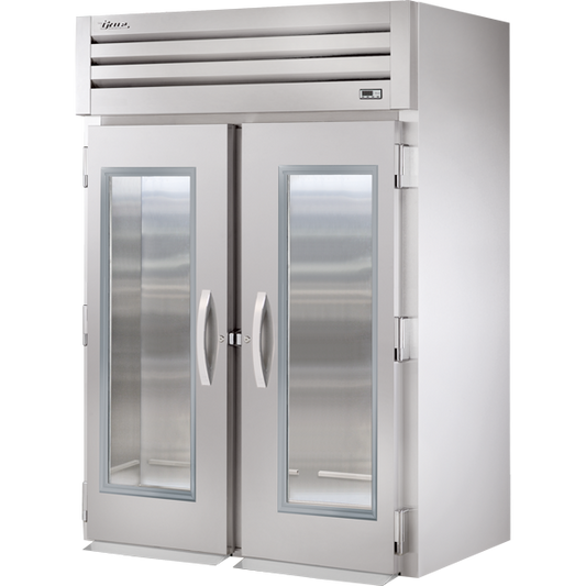 True STR2RRI-2G Roll-In Glass Swing Door Refrigerator