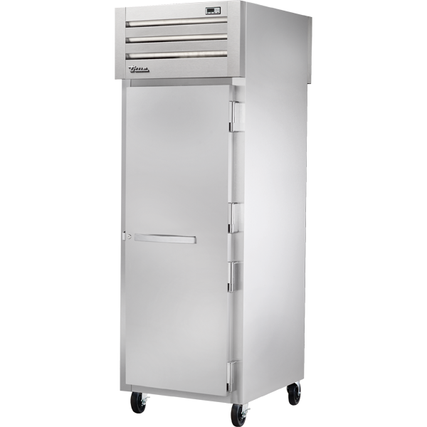 True STG1HPT-1S-1S Pass-Thru Solid Front/Solid Rear Swing Doors Heated Cabinet