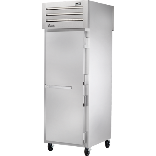 True STG1HPT-1S-1S Pass-Thru Solid Front/Solid Rear Swing Doors Heated Cabinet