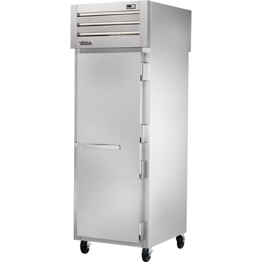 True STG1RPT-1S-1S-HC Pass-Thru Solid Front/Solid Rear Swing Doors Refrigerator