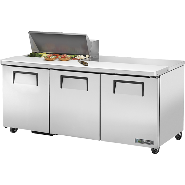 True TSSU-72-08-HC Solid Door Sandwich/Salad Unit