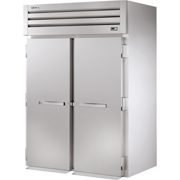 True STR2RRI-2S Roll-In Solid Swing Door Refrigerator