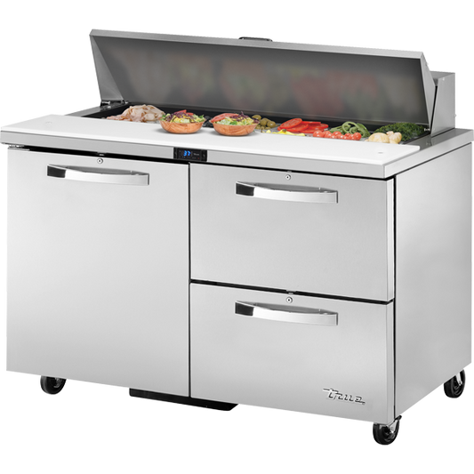 True TSSU-48-12D-2-HC~SPEC3 Sandwich/Salad Unit with Door/Drawers Spec Package 3