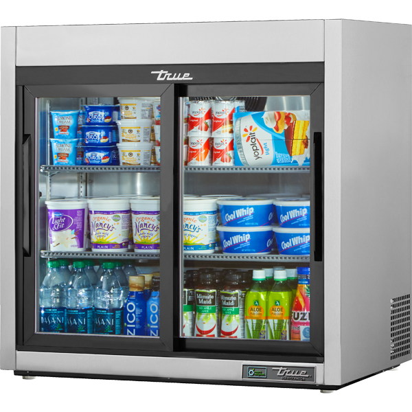 True TSD-09G-HC-LD Reach-In Glass Slide Door Refrigerator