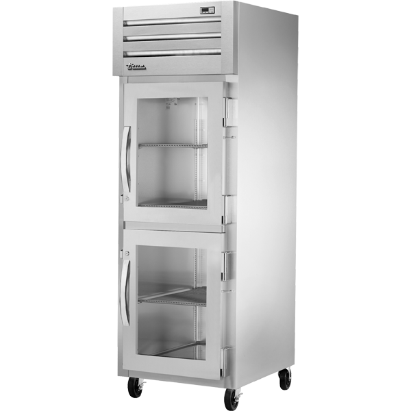 True STA1F-2HG-HC Glass Half Swing Door Freezer