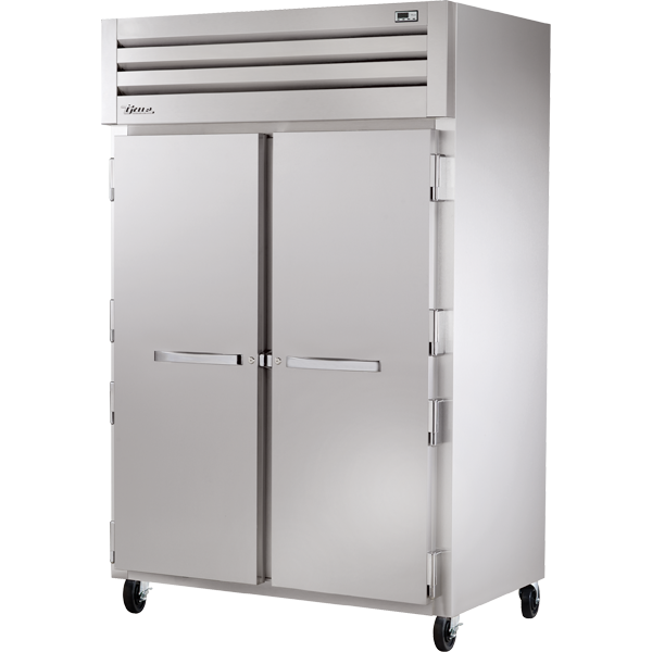 True STA2H-2S Reach-In Solid Swing Door Heated Cabinet