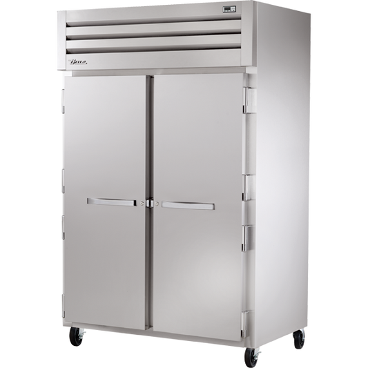 True STA2H-2S Reach-In Solid Swing Door Heated Cabinet