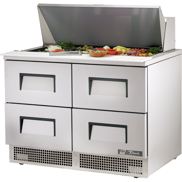 True TFP-48-18M-D-4 Drawered Food Prep Unit