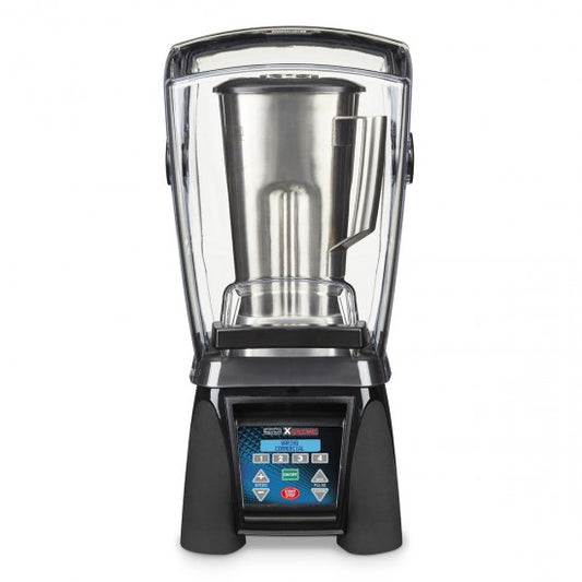 Waring MX1500XTS 3.5 HP Blender w/ LCD Display, Programmable, 64 oz. Stainless Steel Container & Sound Enclosure