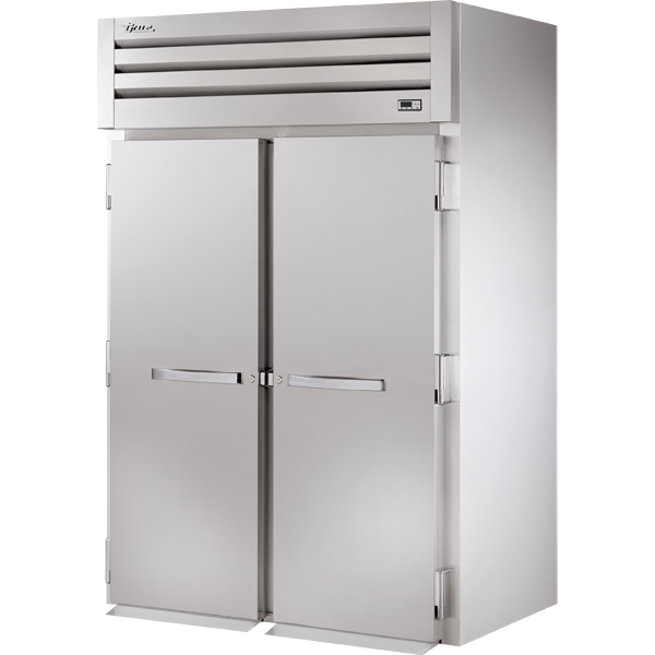 True STR2RRI89-2S Roll-In Solid Swing Door 89" High Refrigerator