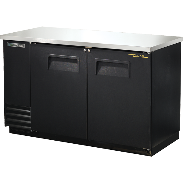 True TBB-2-HC Solid Swing Door Back Bar Cooler