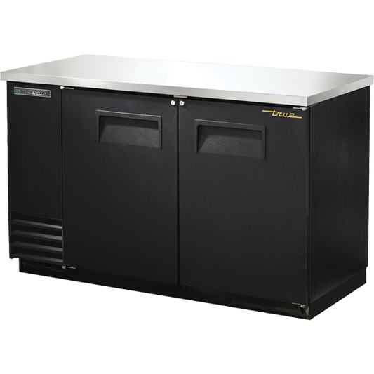 True TBB-2-HC Solid Swing Door Back Bar Cooler