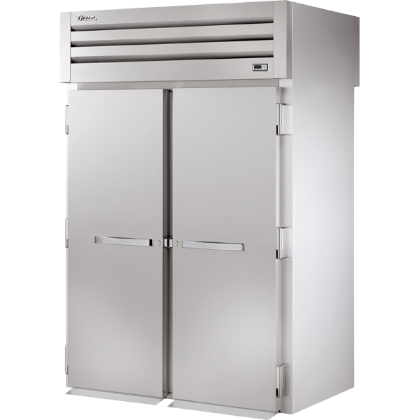 True STA2RRT89-2S-2S Roll-Thru Solid Swing Door 89" High Refrigerator