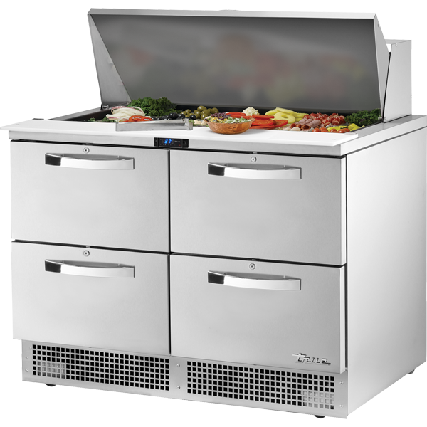 True TFP-48-18M-D-4~SPEC3 Drawered Food Prep Unit~Spec Package 3