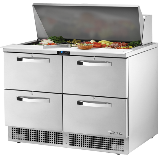 True TFP-48-18M-D-4~SPEC3 Drawered Food Prep Unit~Spec Package 3