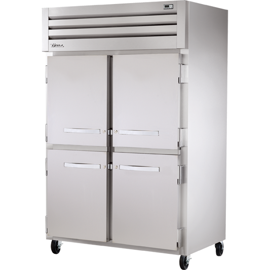 True STA2H-4HS Reach-In Solid Half Swing Door Heated Cabinet