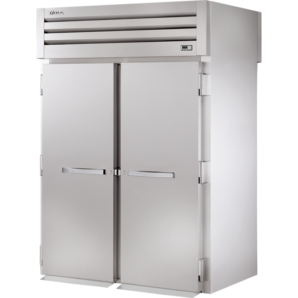 True STR2RRT-2S-2S Roll-Thru Solid Swing Door Refrigerator