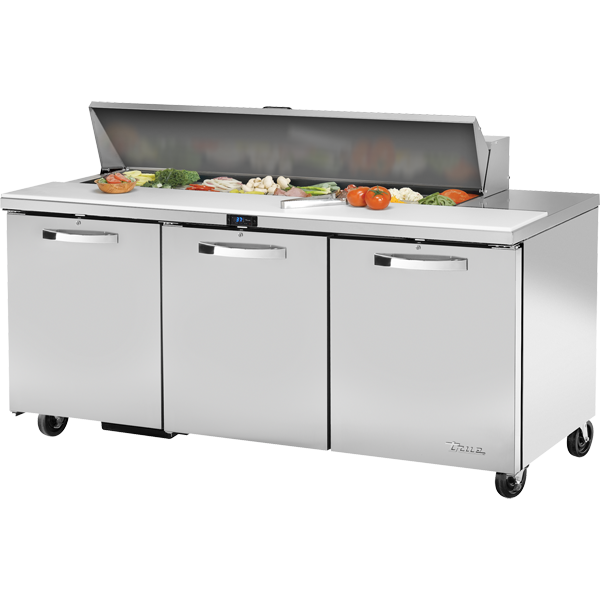 True TSSU-72-18-HC Solid Door Sandwich/Salad Unit