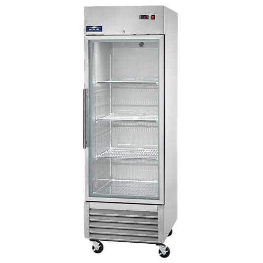 Arctic Air AGR23 Single Door Glass Reach-In Refrigerator