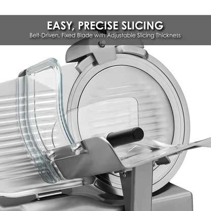 Waring WCS300SV 12 Inch Food Slicer- Silver