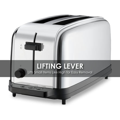 Waring WCT704 4-Slice Long Slot Artisanal Commercial Toaster